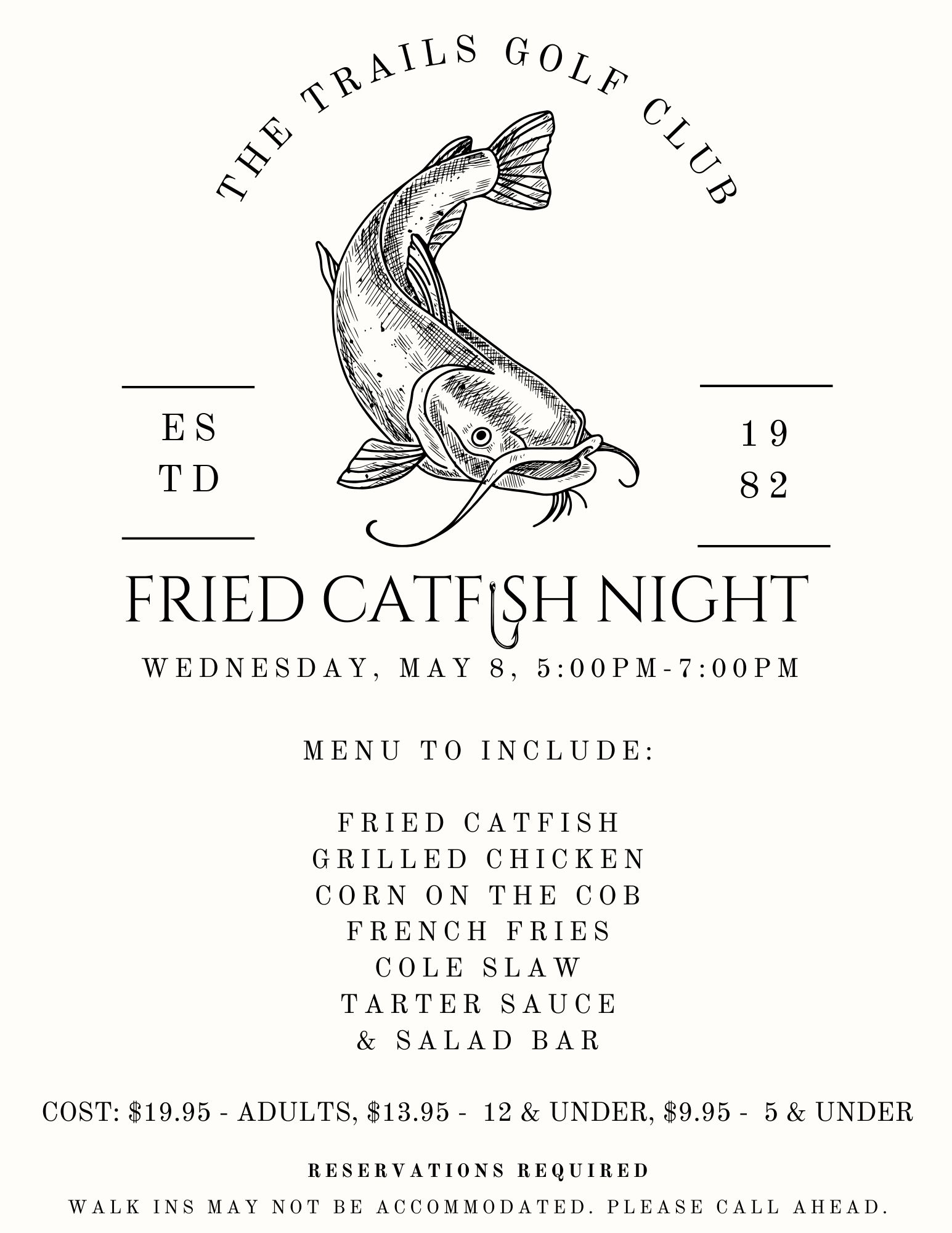 Fried Catfish Night